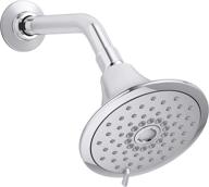 1. kohler forte 1.75 gpm многофункциональный душ с технологией индукции воздуха katalyst в хромированной отделке. логотип