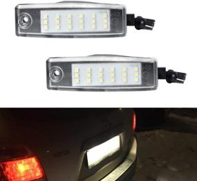 img 4 attached to 🔦 GemPro License Plate Light: High-Quality LED Assembly for Scion XB, Toyota Highlander, & Lexus RX300