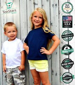 img 2 attached to TeeStars Sister Siblings Fitted T Shirt Girls' Clothing in Tops, Tees & Blouses