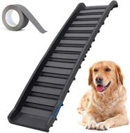 🐾 ruedamann 62" l × 15" w foldable pet ramp - lightweight & portable for cars, trucks, and suvs - holds up to 150 lbs logo