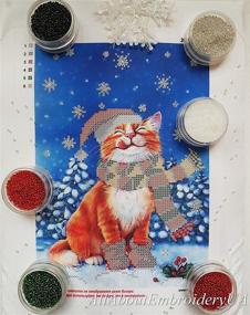 img 2 attached to Embroidery Christmas Needlepoint Handcraft Tapestry