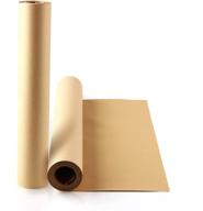 📦 versatile brown wrapping paper roll - 17.5" x 661" (55' ft) - perfect for kraft, wrapping, wall art, crafts, butcher, table runner, moving, packing, shipping, floor cover, postal, parcel, recycled logo