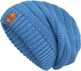 img 4 attached to Somaler Womens Winter Beanie Slouchy Outdoor Recreation for Hiking & Outdoor Recreation Clothing