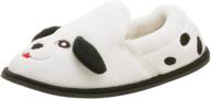 durable and cute western chief dalmatian slipper with sole for toddlers and little kids logo