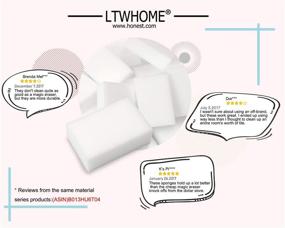 img 3 attached to LTWHOME Cleaning Eraser Sponge Melamine Household Supplies