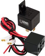 high-powered vixen horns 4-pin horn relay 30a/12v with pre-wired quick connect plug/socket vxk7801 - superior performance and easy installation guaranteed! logo