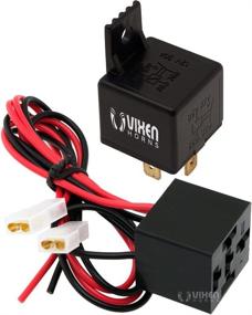 img 4 attached to High-Powered Vixen Horns 4-PIN Horn Relay 30A/12V with Pre-Wired Quick Connect Plug/Socket VXK7801 - Superior Performance and Easy Installation Guaranteed!