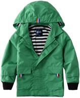 🧥 outdoor windbreaker hooded raincoat boys' clothing m2c logo