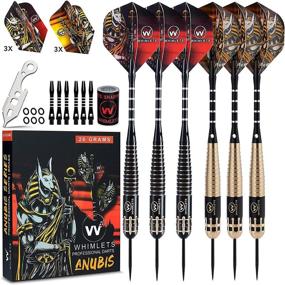 img 4 attached to Whimlets Steel Tip Darts Set: Professional Metal Tip with Accessories - Perfect for Man Caves and Bars