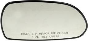 img 3 attached to Dorman 56637 Door Mirror Glass with Passenger Side Heating for Hyundai Models - Select your Model