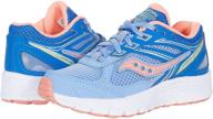 saucony cohesion running unisex big_kid girls' shoes for athletic logo