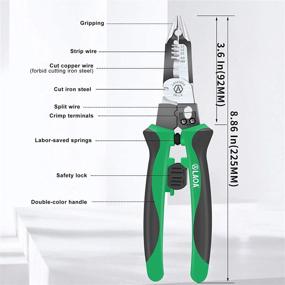 img 1 attached to 🔧 LAOA Strippers Electricians Multi-Purpose Professional Tools
