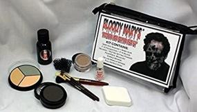 img 1 attached to 🎃 Unleash your Halloween Creativity with the Decayed & Rotted Skin Special Effects Makeup Kit by Bloody Mary