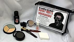 img 2 attached to 🎃 Unleash your Halloween Creativity with the Decayed & Rotted Skin Special Effects Makeup Kit by Bloody Mary