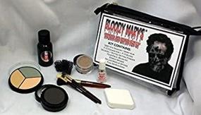 img 4 attached to 🎃 Unleash your Halloween Creativity with the Decayed & Rotted Skin Special Effects Makeup Kit by Bloody Mary