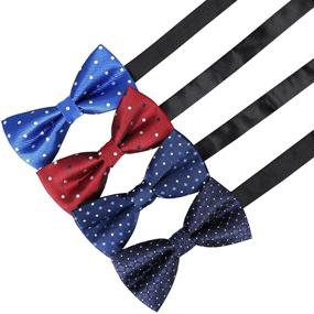 img 3 attached to 🎀 Versatile Pre-Tied Sophisticated Assorted Shades