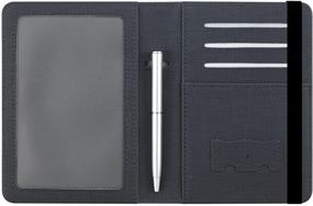 img 2 attached to 🧳 Travel Accessories: Passport Vaccine Card Holder Combo in Passport Covers