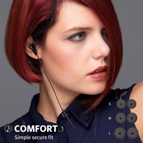 img 1 attached to Definition Earphones Headphones Compatible Smartphones Headphones