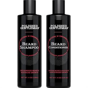 img 4 attached to 🧔 Premium Beard Shampoo and Conditioner Set - Biotin & Tea Tree Infused - Promotes Beard Growth - Beard Softener - Made in USA (4 oz)