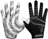 cutters gloves receiver black small logo