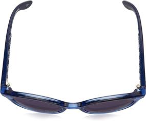 img 1 attached to Carrera Wayfarer Sunglasses Azure Mirror