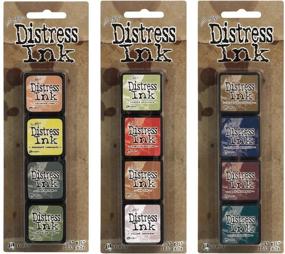 img 4 attached to 🎨 Tim Holtz Distress Mini Ink Pad Kits - Ranger Bundle #10, #11, and #12