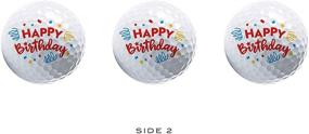 img 2 attached to ⛳ Unique Golf Ball Set - 3-Pack Novelty Golf Balls - Ideal Gift for Golf Enthusiasts - Birthday Party Accessories and Prizes - Exceptional Designs in Attractive Packaging - Suitable for Men and Women