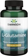 swanson amino l glutamine milligrams capsules logo