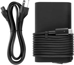 img 4 attached to 65W USB C Type-C AC Charger for Dell - LA65NM170, DA30NM150, LA45NM150, 02YKOF - Dell XPS 12 9250, Latitude 11 5175, 12 7275, 13 7370, 14 5480 Power Supply Cord