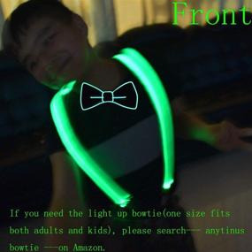 img 1 attached to 👦 Boys' Light Suspenders for Children - Accessorize with Style