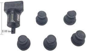 img 3 attached to 🔧 Convenient 5-Pack Oil Drain Plugs with Time-saving Removal Tool
