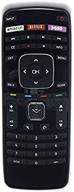 📺 aurabeam xrt112 mgo replacement tv remote control for vizio xrt302, xrt112, xrt500, xrt301, xrt112, xrt300, xrv1tv, xrt500, xrt132, xrt100, xrt303, vr1, xrs321 - ultimate access to netflix, amazon, mgo, vudu & 3d buttons! logo