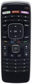 img 2 attached to 📺 Aurabeam XRT112 MGO Replacement TV Remote Control for Vizio XRT302, XRT112, XRT500, XRT301, XRT112, XRT300, XRV1TV, XRT500, XRT132, XRT100, XRT303, VR1, XRS321 - Ultimate Access to Netflix, Amazon, MGO, Vudu & 3D Buttons!