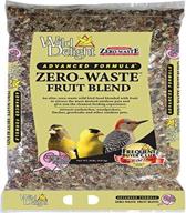 🐦 wild delight zero-waste fruit blend bird food: premium 20 lb mix for happy birds logo