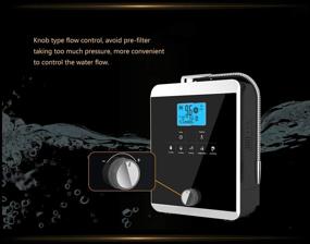 img 3 attached to 💧 High Performance Alkaline Water Ionizer: -800mV ORP, PH 3-11, 8000L Per Filter, Auto-Cleaning
