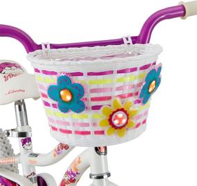 img 2 attached to 🚲 Schwinn Girls Bicycle Basket - Kids Front Bike Accessory for Enhanced Practicality and Style