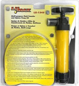 img 2 attached to 🔧 Lumax LX-1345 Multi-Purpose Hand Transfer Pump: Versatile Air and Fluid Dispenser for Inflating Toys, Sports Balls, Bike Tires, and More with Fast, Easy Transfer Capability.