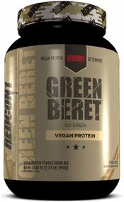 img 4 attached to 🌱 Redcon1 Vegan Protein - Green Beret - Zero Artificial Flavors, 20g Protein, No Added Sugar