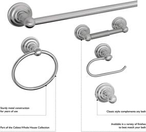 img 1 attached to Enhance Your Bathroom Décor with Design House 538454 Calisto Robe Hook in Oil Rubbed Bronze