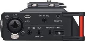 img 1 attached to Набор аудиорекордера Tascam DR-70D: профессиональные наушники, XLR-кабели и держатель Gravity Magnet для телефона для камеры DSLR