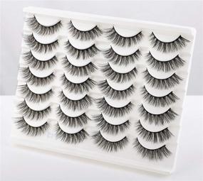 img 3 attached to Новые ресницы Newcally False Eyelashes Natural