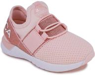 π nautica girls' bungee running shoes - athletic sneakers logo