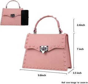 img 1 attached to Qiayime Handbags Shoulder Designer Messenger
