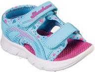 👧 flex sandal sandals for girls by skechers - girls' shoes logo