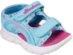 img 4 attached to 👧 Flex Sandal Sandals for Girls by Skechers - Girls' Shoes