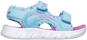 img 3 attached to 👧 Flex Sandal Sandals for Girls by Skechers - Girls' Shoes