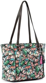 img 2 attached to 👜 Sakroots Spirit Desert Women's Handbags & Wallets: Metro Tote and Satchels