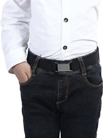 img 1 attached to 👦 Toddler Boy's Buckle Belt - A Stylish Accessory in Boys' Belts for Kids