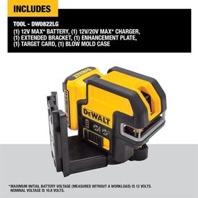 img 2 attached to 🔋 Dewalt DW0822LG Green Cross Laser: Ultra-Effective Precision and Accuracy