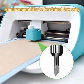 img 3 attached to 🔪 Набор из 5 запасных лезвий для Cricut Joy - инструменты для резки винила и ткани с карбидным стандартным лезвием - совместимые с Cricut Joy Machine.